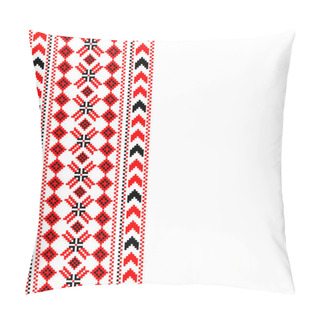 Personality  Vertical Decorative Ornament With Traditional Design And Place For Text Pillow Covers