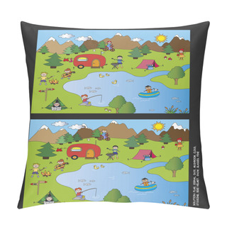 Personality  Game For Children Pillow Covers