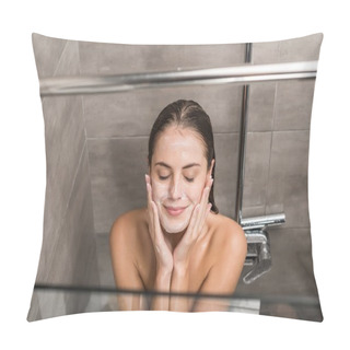 Personality  Girl Washing Face  Pillow Covers
