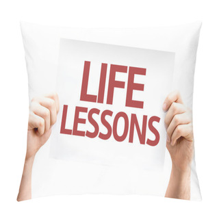 Personality  Life Lessons Card Pillow Covers