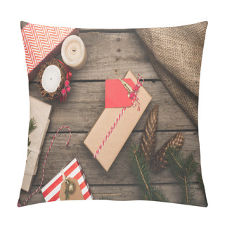Personality  Beautiful Christmas Composition Pillow Covers