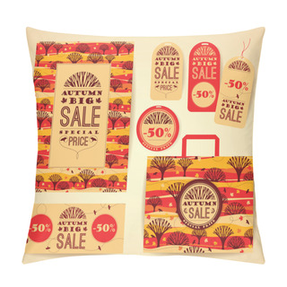 Personality  Design Set  For Autumn Sale. Pillow Covers