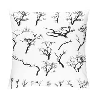 Personality  Scary Dead Trees Silhouettes Collection Pillow Covers