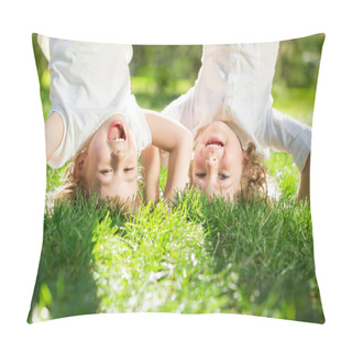Personality  Children Having Fun Pillow Covers