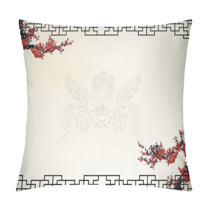Personality  Chinese Background Pillow Covers