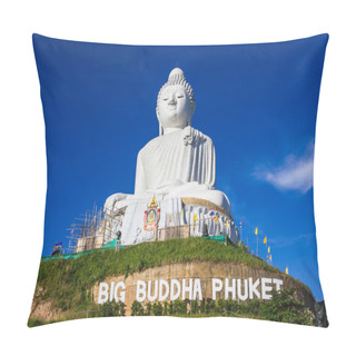 Personality  Big Buddha Monument In Thailand Pillow Covers