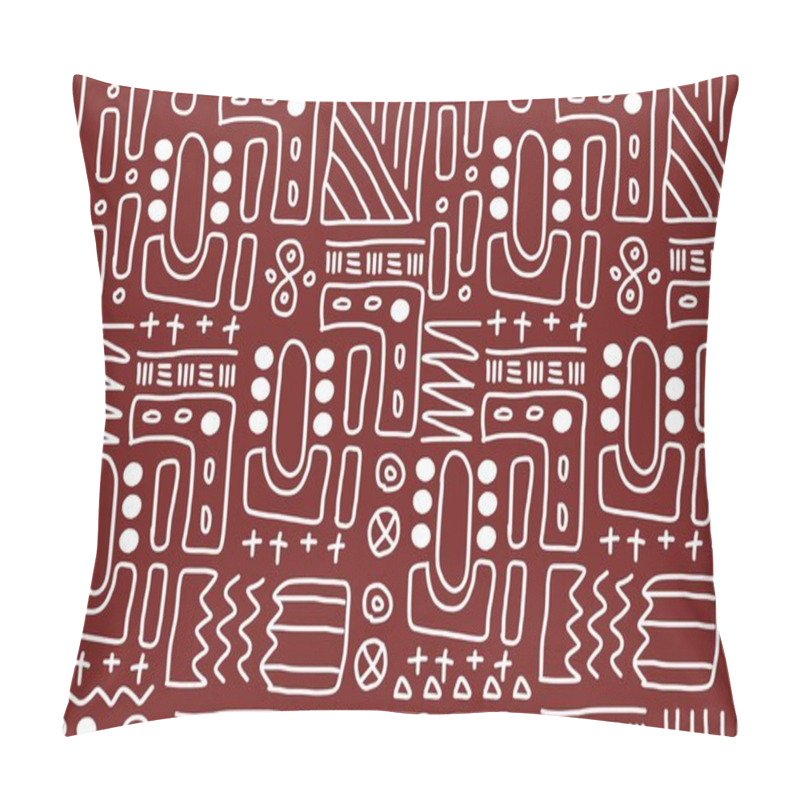 Personality  Tribal background pillow covers