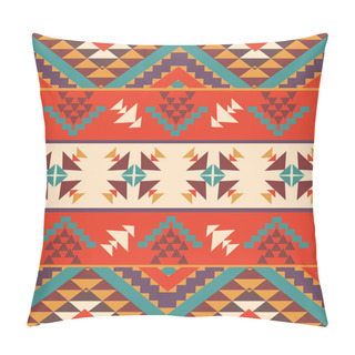 Personality  Colorful Aztec Pattern Pillow Covers