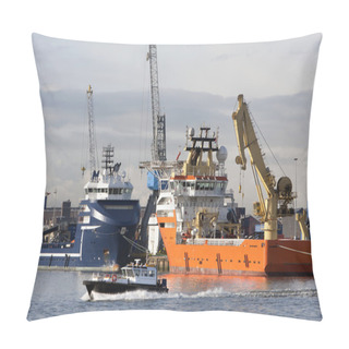 Personality  Port Of Rotterdam Pillow Covers