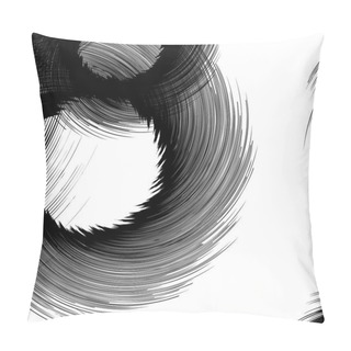 Personality  Black And White Geometric Abstract Element Pillow Covers