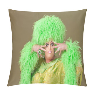 Personality  Flamboyant Drag Queen Pillow Covers