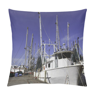 Personality  Gulf Shrimp Boats Pillow Covers