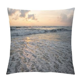 Personality  Sunset Over Sea Pillow Covers