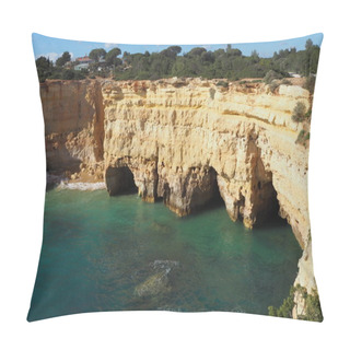Personality  Algarve Beaches. Portugal. Pillow Covers