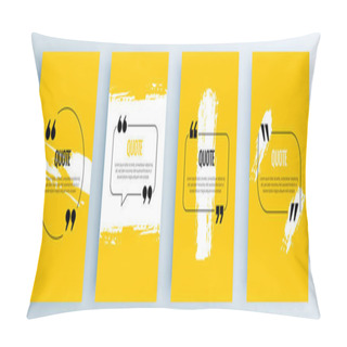 Personality  Vector Infographic Template For Business Cards Pillow Covers