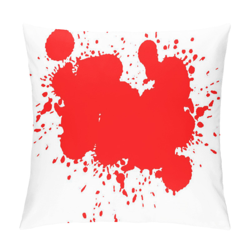 Personality  Halloween Terrible Blood Splash Pillow Covers