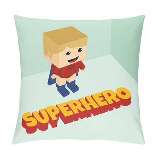 Personality  Amazing Superhero Illustration Pillow Covers