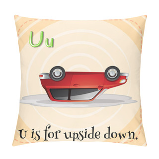 Personality  A Letter U Pillow Covers