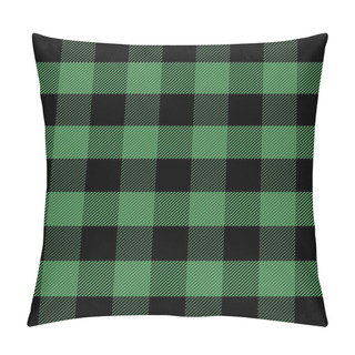 Personality  Lumberjack Plaid. Scottish Cage Background Pillow Covers