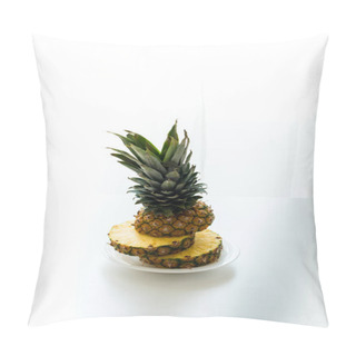 Personality  Sliced Fresh Pineapple Pillow Covers