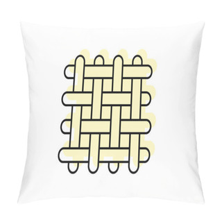 Personality  Celtic Weave Icon, Weave, Irish, Symbol, Design Color Shadow Thinline Icon, Editable Vector Icon, Pixel Perfect, Illustrator Ai File Pillow Covers