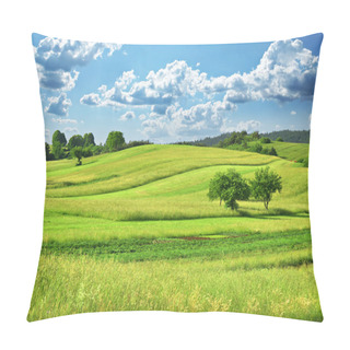 Personality  Grass Field Pillow Covers