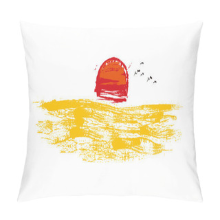 Personality  Birds Fly In The Sky Pillow Covers