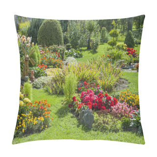 Personality  Landscaped Flower Garden Pillow Covers