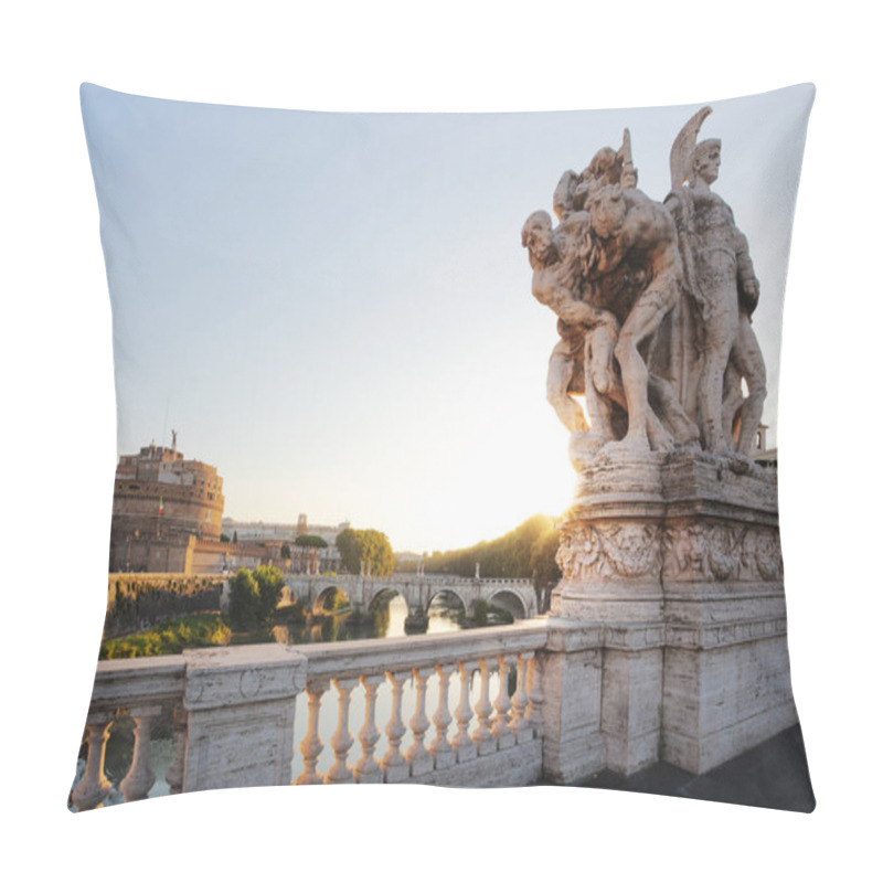 Personality  Castel Sant'Angelo In Rome, Lazio, Italy Pillow Covers