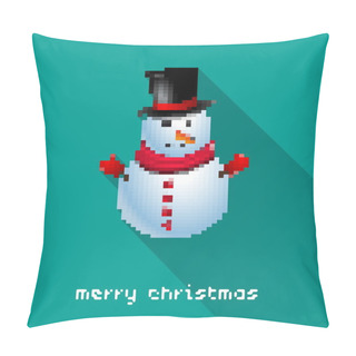 Personality  Merry Christmas Poster Pillow Covers