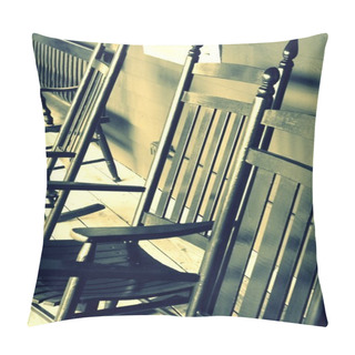 Personality  Rocking Chairs Pillow Covers