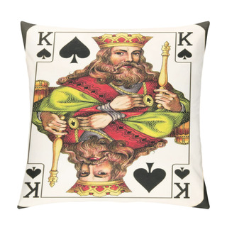 Personality  Playing Card King Pillow Covers