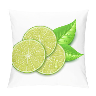 Personality  Lime Slice Pillow Covers