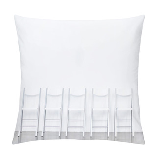 Personality  Row Of Smart Chairs Pillow Covers