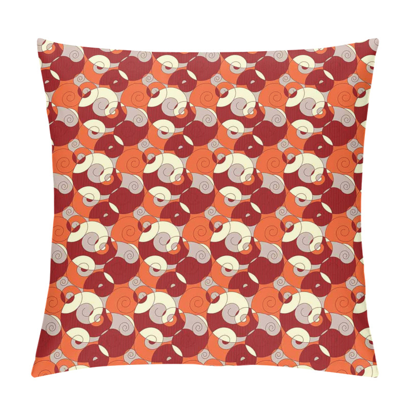 Personality Retro Spirals Twirls pillow covers