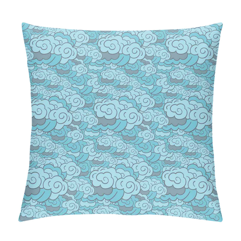 Personalise  Blue Skyscape pillow covers
