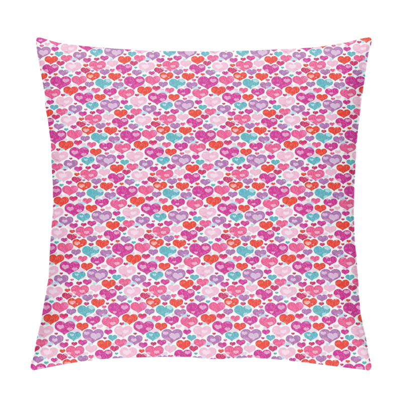 Personalise  Hearts Swirls pillow covers