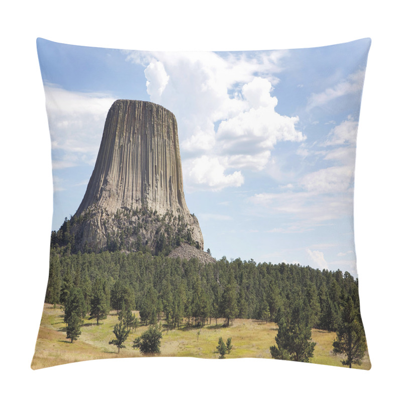 Personalise  Devils Tower Photo pillow covers