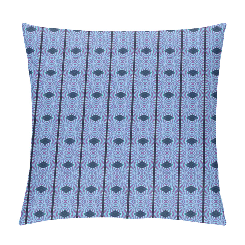 Custom Kaleidoscopic Stripes pillow covers