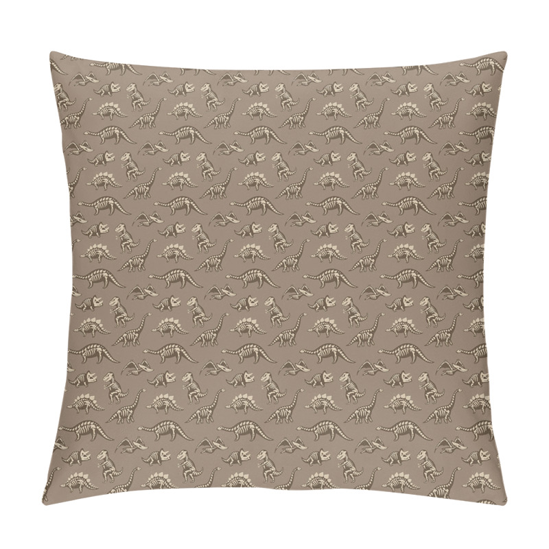Personality  Doodle Fossil Dinosaurs pillow covers