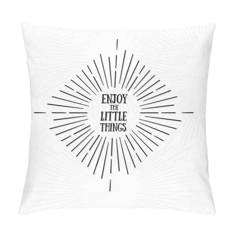 Personalise  Tribal Starburst Lines pillow covers