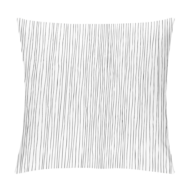 Personalise  Vertical Thin Dense Lines pillow covers