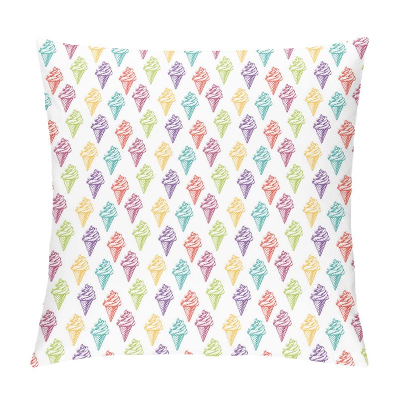 Personalise  Colorful Sketchy Drawn pillow covers