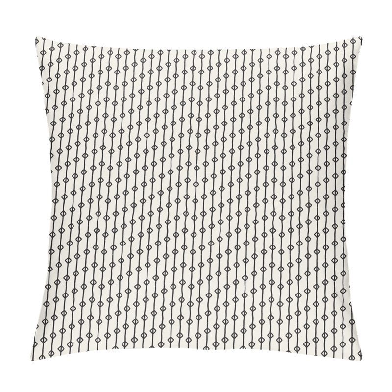 Personality  Art Shapes on Lines pillow covers