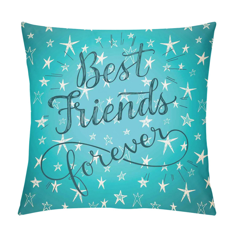 Personality Best Friends Forever pillow covers