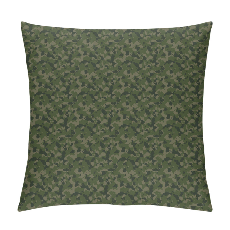 Customizable  Simplistic Woodland Camo pillow covers
