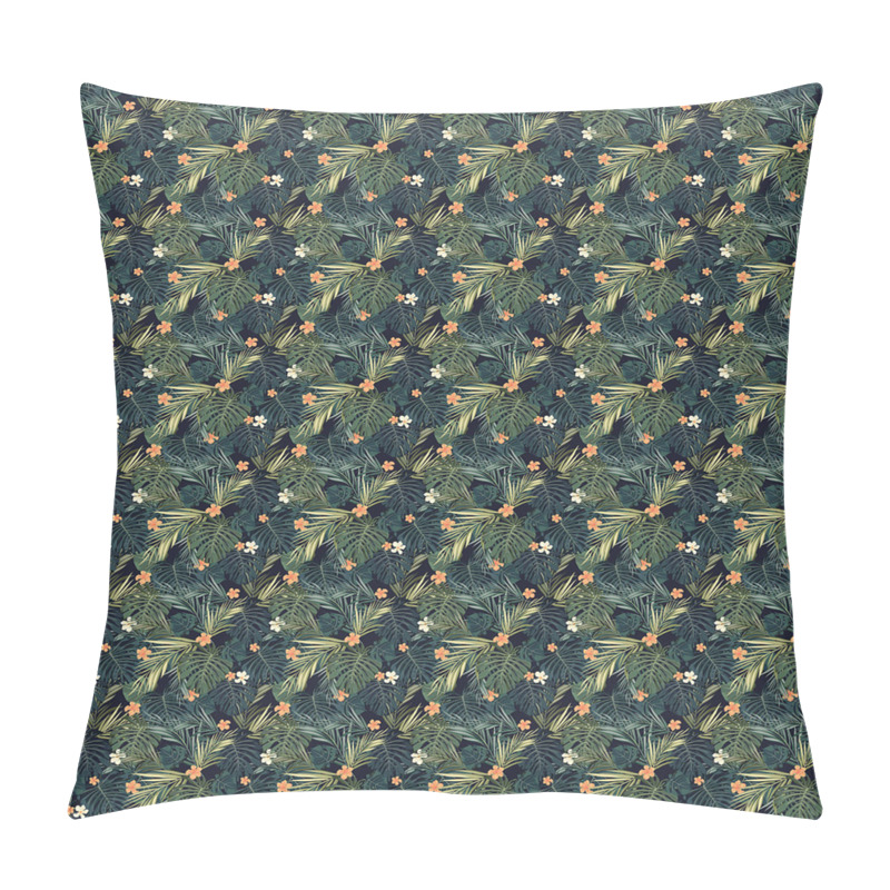 Personality  Exotic Summer Foliage Flora pillow covers