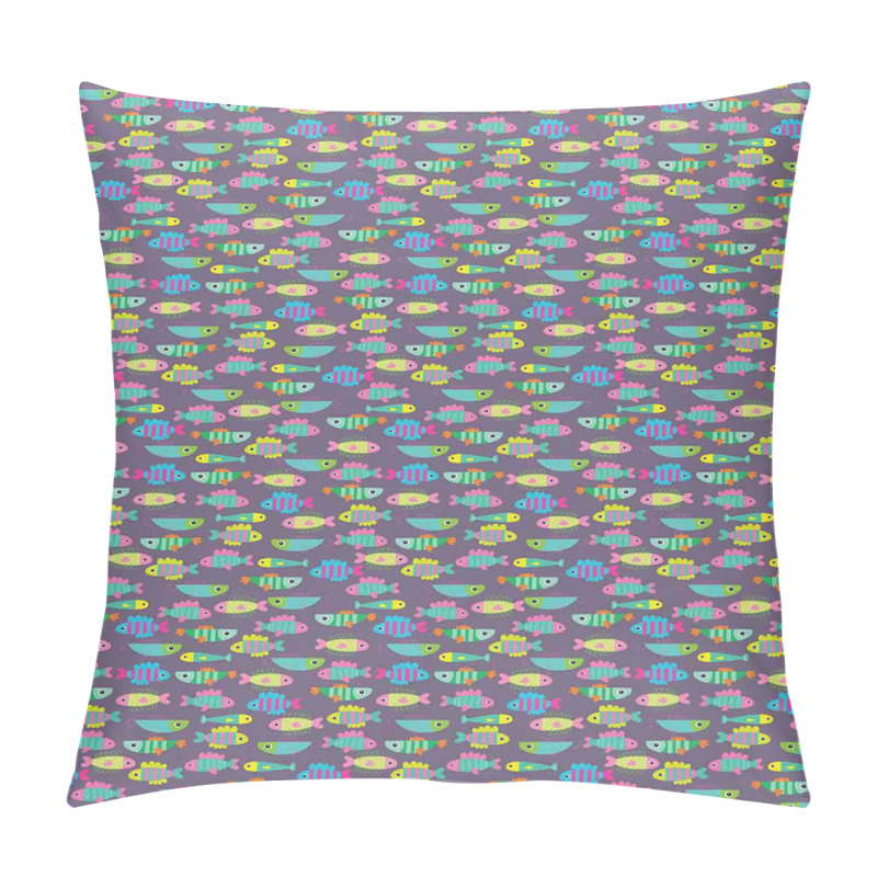 Personalise  Cartoon Fauna of the Ocean pillow covers