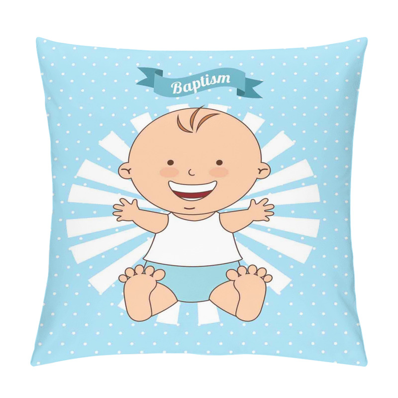 Personality  Happy Boy on Stripes pillow covers
