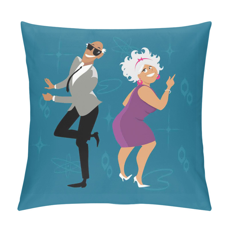 Personality  Old Couple Dancing pillow covers